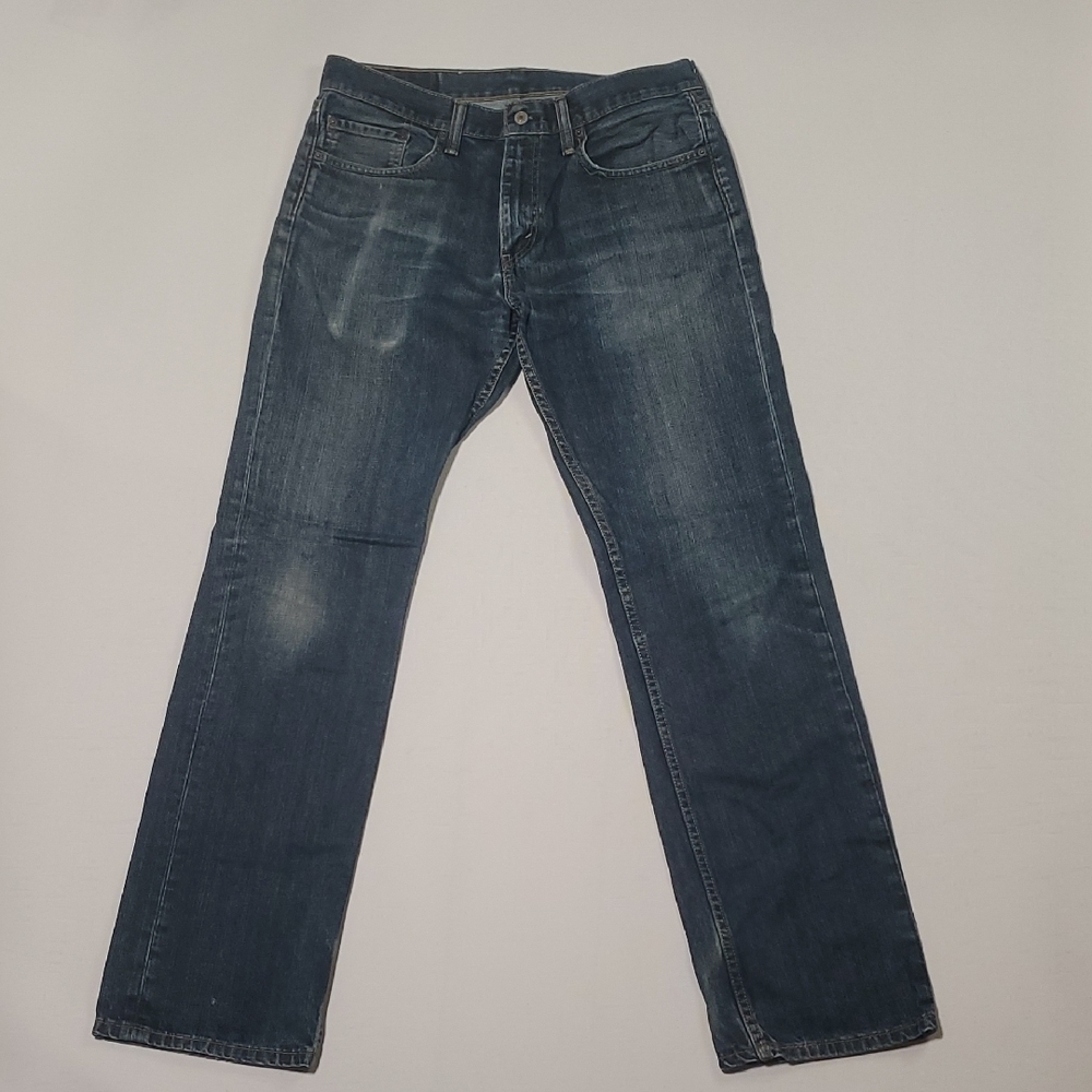 Men's Levi's 559 Relaxed Straight Fit Blue Denim Jeans W33 L34